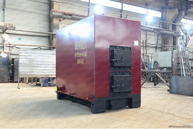 Котел 630 кВт угольно дровяной