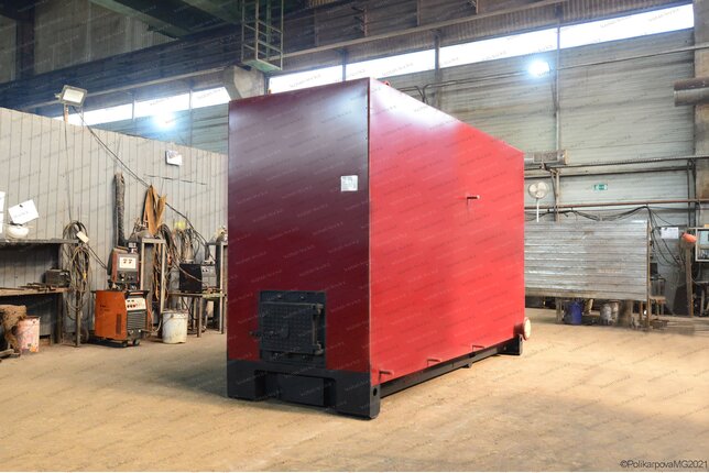 Угольный котел с золоуловителем 1.45 МВт