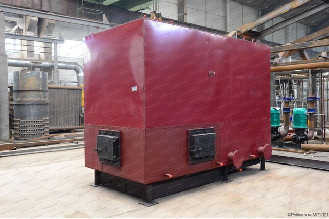 Водогрейный котел 2500 кВт твердотопливный