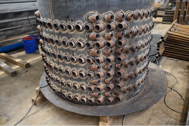 Твердотопливный парогенератор 1200 кг 115 С изготовление