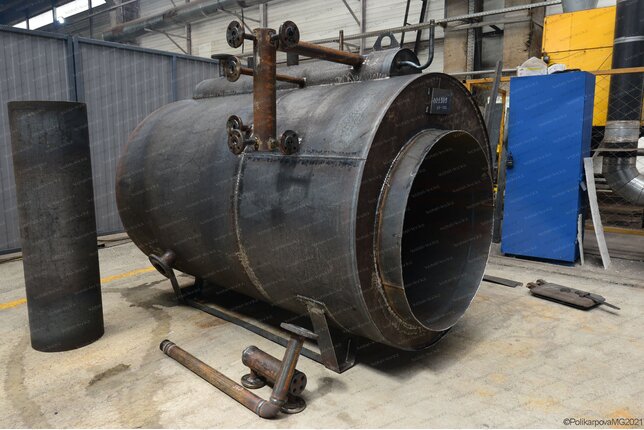 Паровой котел 2000 кг в час на газу температура пара 115 С изготовление